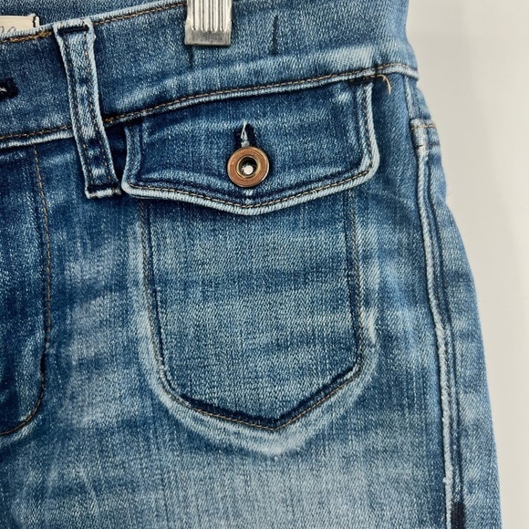 Madewell high riser crop skinny size 26 blue jeans US size 4 - Picture 3 of 10